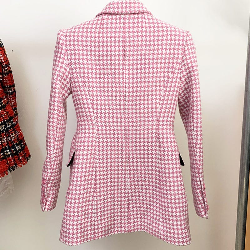 Wool Retro Double-Breasted Coat for Timeless Style - Image 2