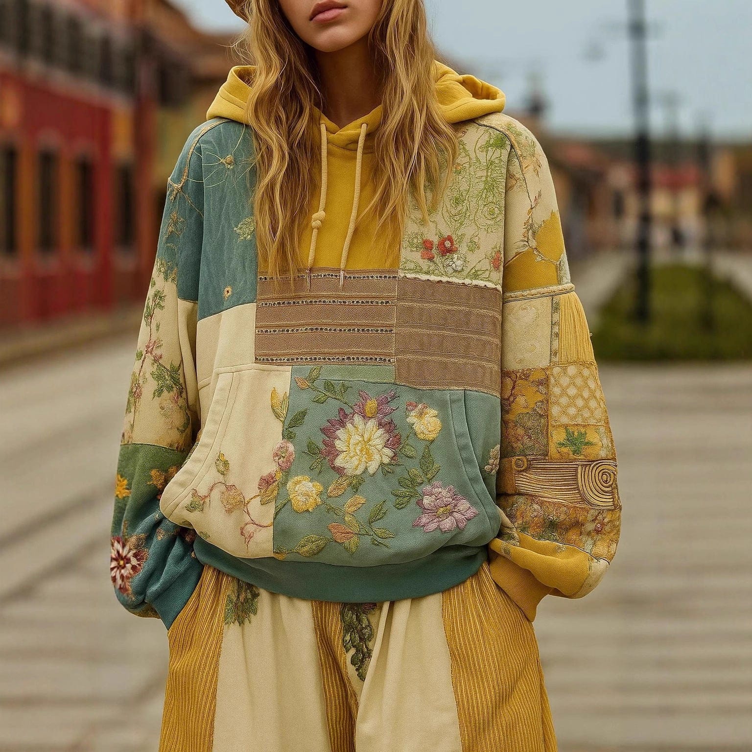 Women's Digital Printing Sweater - Pullover Conventional Style - Image 4