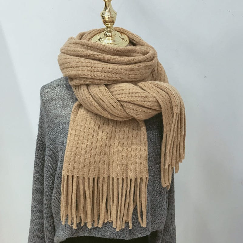 Winter Versatile Warm Wool Scarf for Women - Image 5