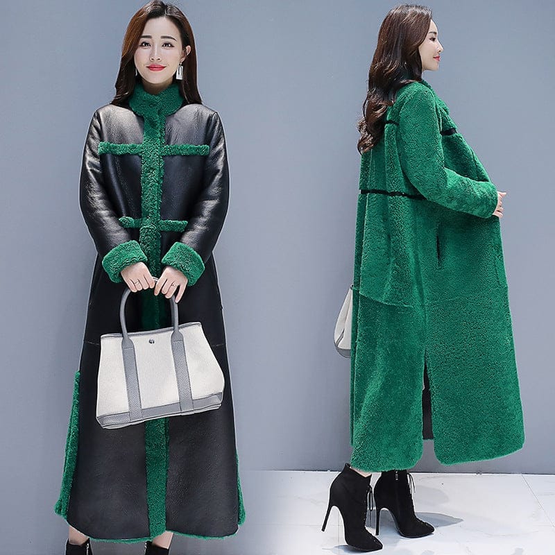 Thick Lamb Wool Coat for Women - Cozy and Stylish Outerwear - Image 4