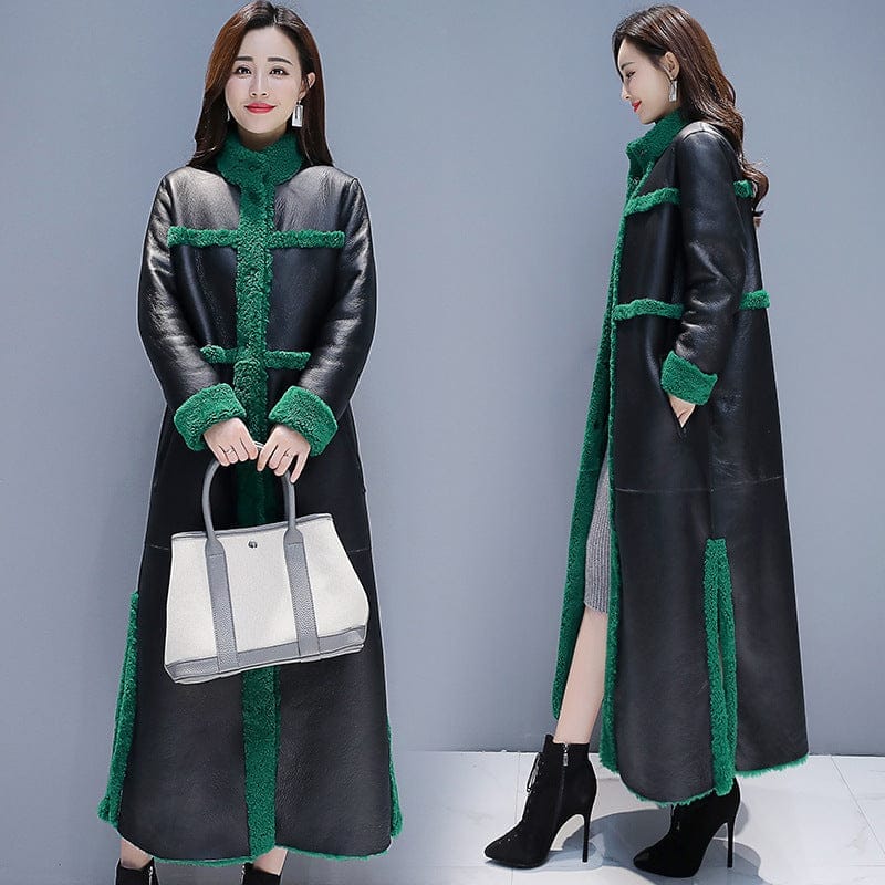 Thick Lamb Wool Coat for Women - Cozy and Stylish Outerwear - Image 2