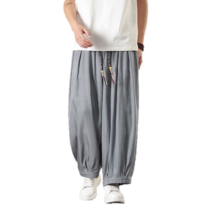 Men’s Straight-Leg Cropped Pants – Casual Trousers - Image 5
