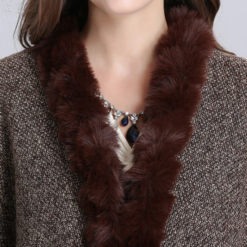 Cashmere Unisex Knitted Long Coat | European Street Style Warm Outerwear - Image 5