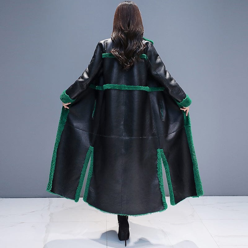 Thick Lamb Wool Coat for Women - Cozy and Stylish Outerwear - Image 3