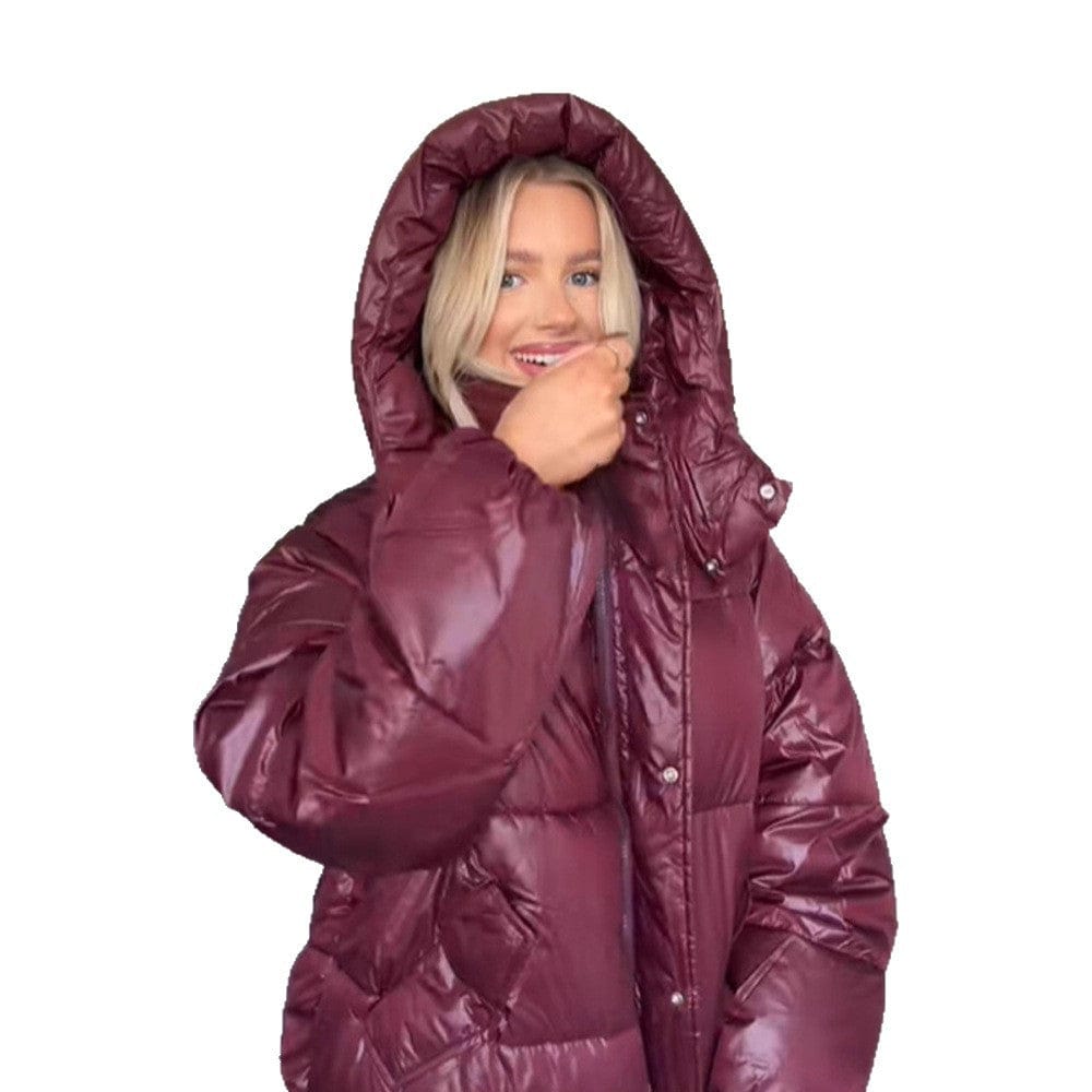 Women’s Hooded Cotton-Padded Jacket - Image 2