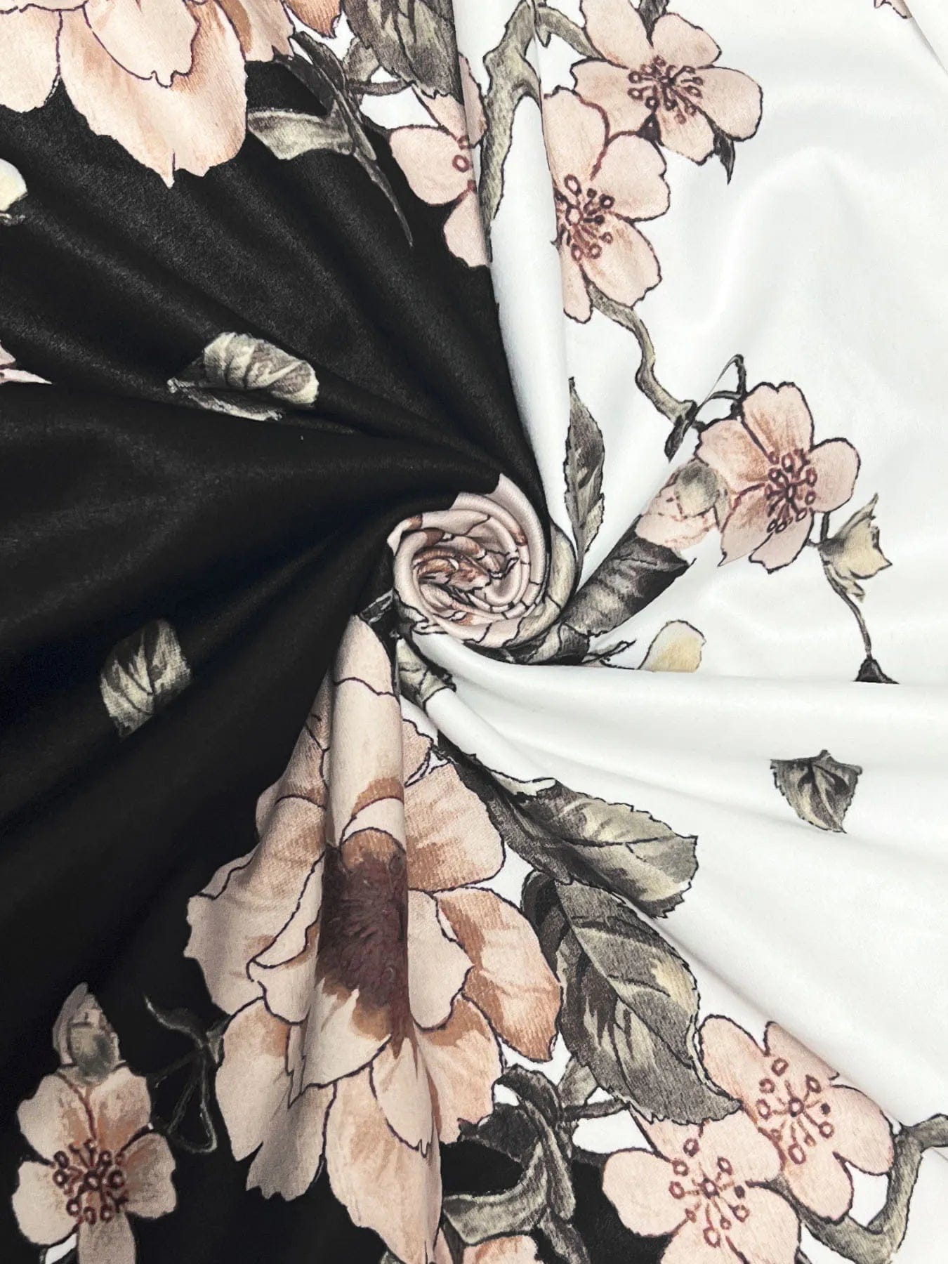 Floral Print Midi Dress with Short Sleeves - Image 4